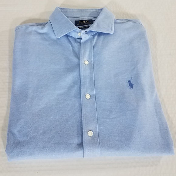 ralph lauren knit dress shirt